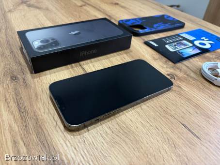 Okazja!  Iphone 13 Pro Max Grafit!  Kondycja Baterii 100!  Super Stan!