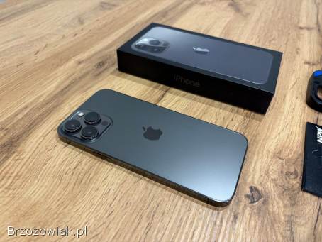 Okazja!  Iphone 13 Pro Max Grafit!  Kondycja Baterii 100!  Super Stan!
