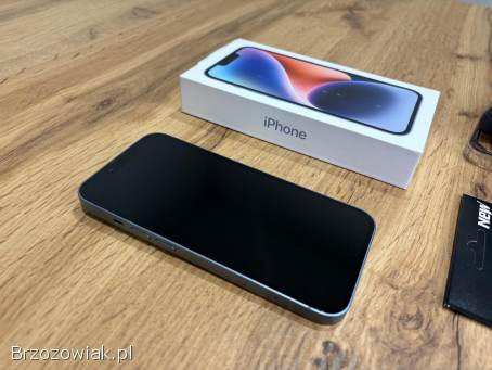 Okazja!  Iphone 14 -  Niebieski!  Gwarancja!  Bateria 100 Super Stan!