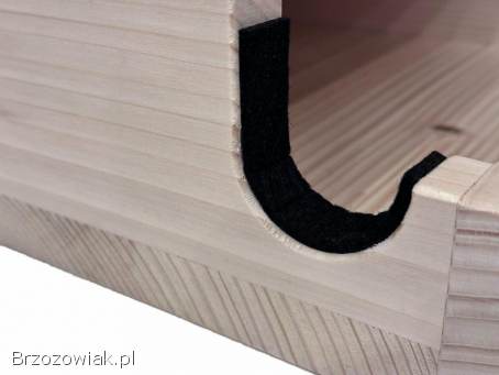 Półka wieszak na rower wisząca ścienna,  lite drewno