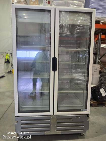 Lodówka sklepowa witryna szafa chłodnicza Duża 1050L
