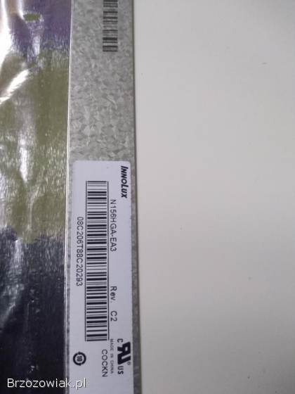 Matryca ekran laptop INNOLUX N156HGA-EA3 MATRYCA 15,  6 1920x1080 FHD TN 30pin