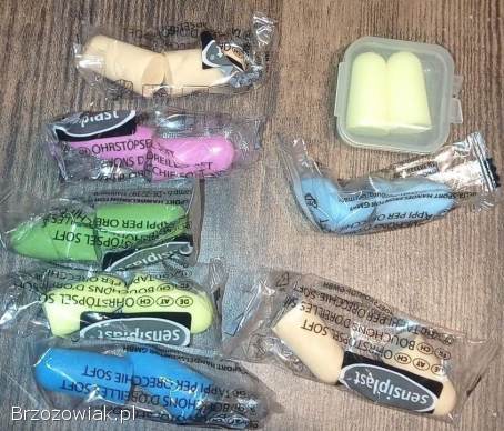 Zatyczki do uszu stopery do spania Sensiplast 8 par