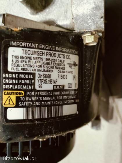 Silnik TECUMSEH 5,  5 HP