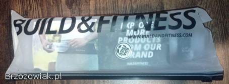 Build & Fitness Zakrzywiona butelka na wodę na paski do biegania,  butelka do bie