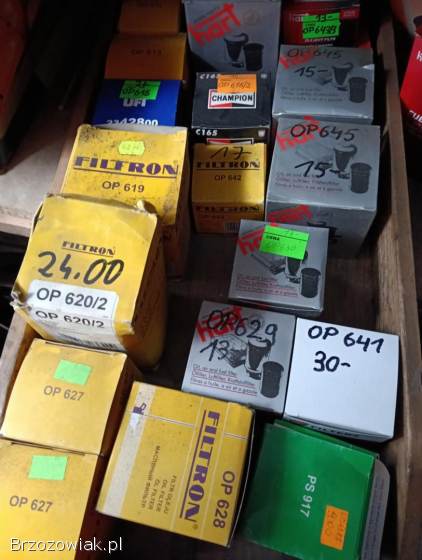 Filtry oleju-powietrza -  oleje.  Wyprzedaż.  Zapraszam.