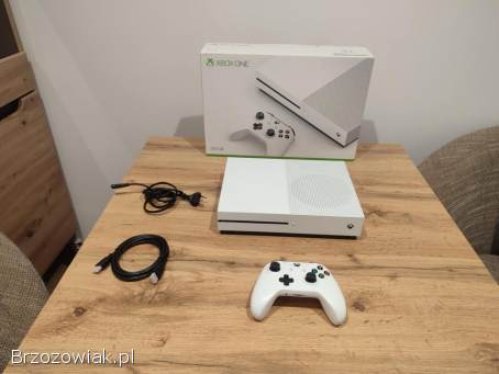 Okazja!  Xbox one S 500GB + pad i sporo gier!  Super Stan!  Gwarancja!