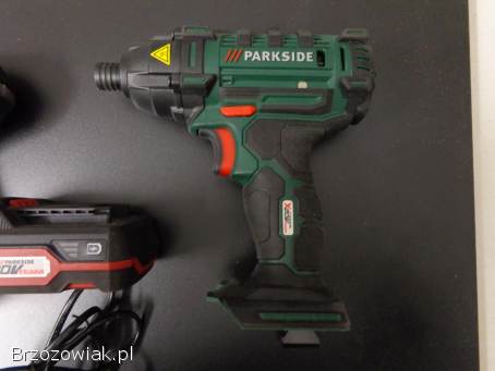 Zestaw wkrętarka + zakrętarka PARKSIDE