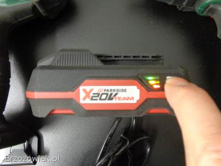 Zestaw wkrętarka + zakrętarka PARKSIDE