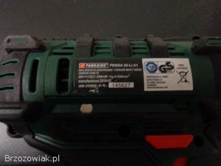 Zestaw wkrętarka + zakrętarka PARKSIDE