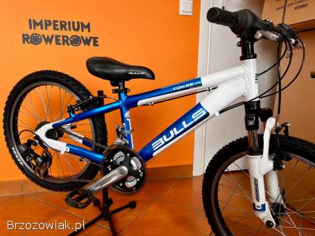 Rower dziecięcy BULLS 20” / Aluminium / Shimano 3x6 / Wysyłka