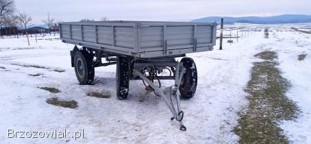 Przyczepa wywrotka d732 autosan d47 zarejestrowana 4t