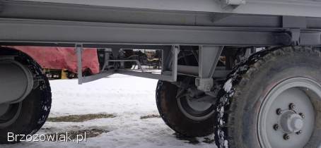 Przyczepa wywrotka d732 autosan d47 zarejestrowana 4t