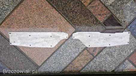 Nakładka na zderzak tył Mitsubisch Pajero lub inny terenowy 5mm blacha