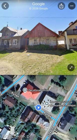 Działka z domem w samym centrum Jaćmierza