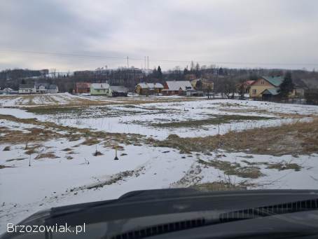 Działka Budowlana 14 ar Cergowa Gmina Dukla