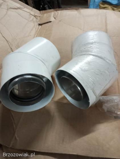 Kolano 80/125,  45 stopni