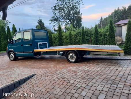 Renault Master Autolaweta 6 m 3.  0dci 140KM 2004 5m najazd klima Sanok