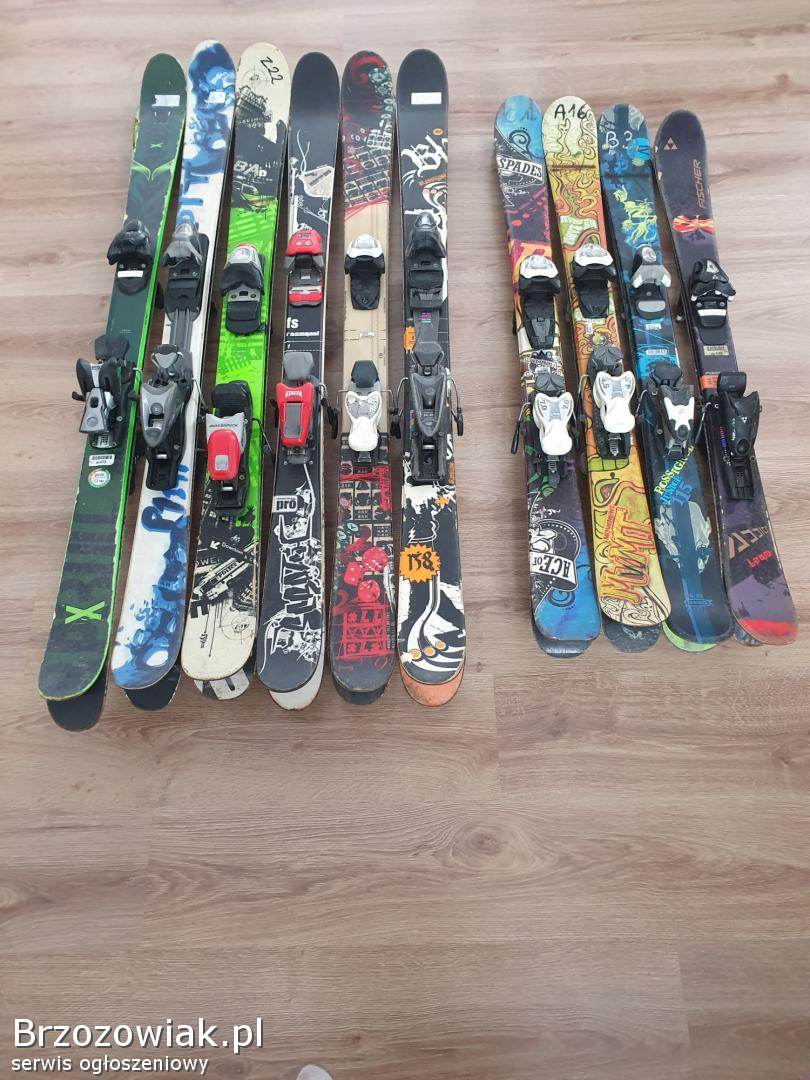 Narty dzieciece od 100 do 138cm