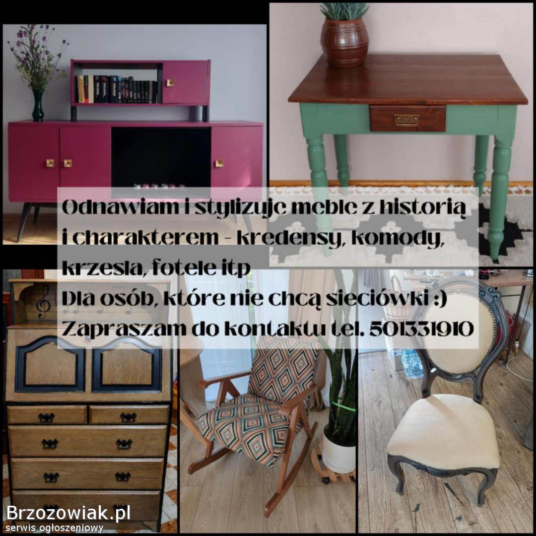 Odnawianie i stylizacja mebli