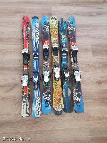 Narty dzieciece od 100 do 138cm