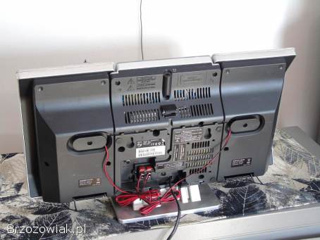 Wieża Philips CD USB mp-3 kolumny.  sprawna.  DOSTAWA