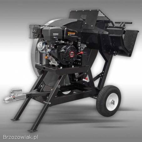 PIŁA POPRZECZNA WAHADŁOWA DO DREWNA OPAŁOWEGO 700mm: Napęd z silnika 13KM