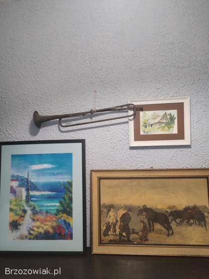 Antyki okazja biurka zegar fotele obrazy maszyna