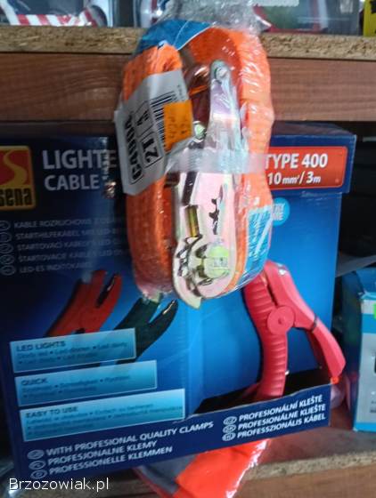 Prostowniki i kable rozruchowe.  Zapraszam.