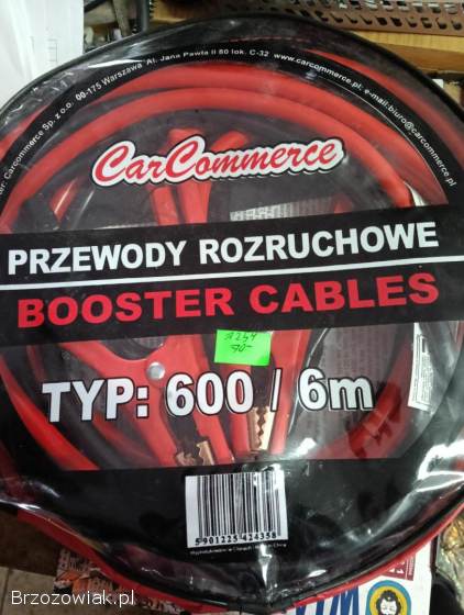 Prostowniki i kable rozruchowe.  Zapraszam.