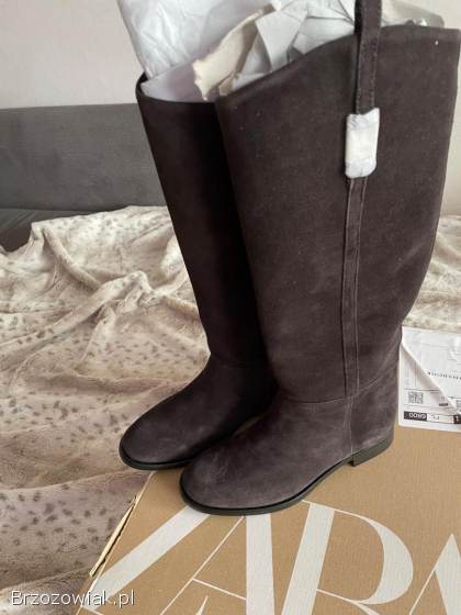 Zara zamszowe nowe z metką.