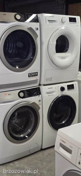 Zestaw pralka z suszarka.  Gwarancja