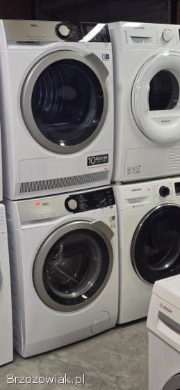 Zestaw pralka z suszarka.  Gwarancja