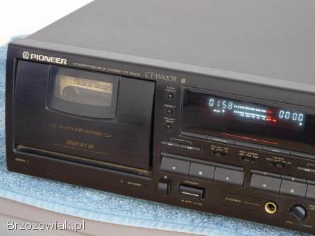 Magnetofon Pioneer CT-W420 sprawny.  WYSYŁKA.