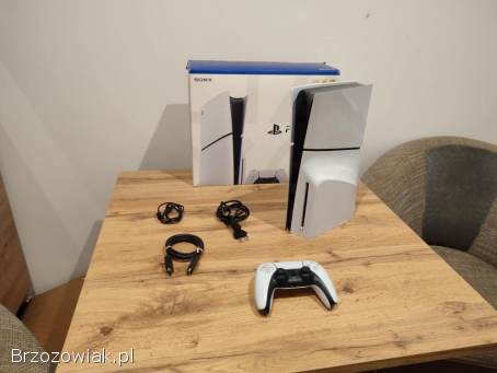 Okazja!  Konsola PS5 z napędem + pad!  Playstation 5 Slim!  Super Stan!
