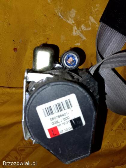 Pasy bezpieczeństwa -  mechanizmy zwijacza z napinaczem pirotechnicznym Audi A4B7