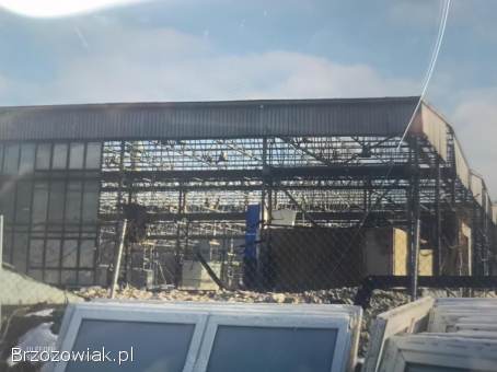 Konstrukcja hali 17x36