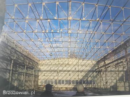 Konstrukcja hali 17x36