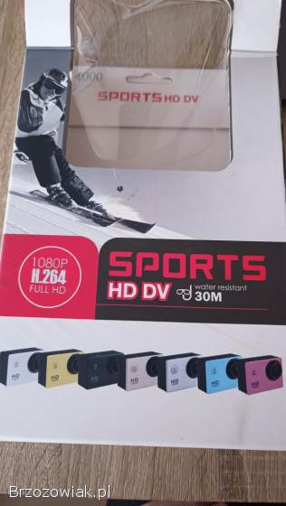 Kamera sportowa FULL HD SJ4000 wiele dodatków