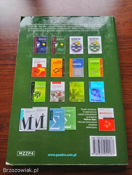 Matematyka.  Zbiór zadań maturalnych.  Pagacz