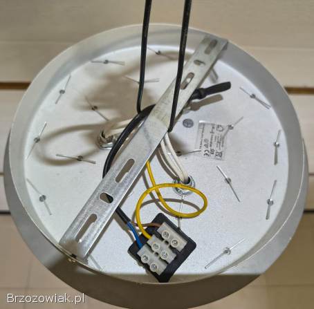 Lampa plafon sufitowy kryształ