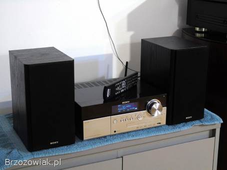 Wieża Sony HCD-MX750i pilot USB mp-3 CD RDS DAB AUX WiFi sprawna.  DOSTAWA
