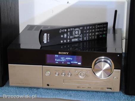 Wieża Sony HCD-MX750i pilot USB mp-3 CD RDS DAB AUX WiFi sprawna.  DOSTAWA