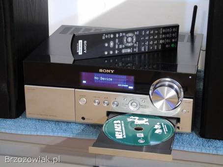 Wieża Sony HCD-MX750i pilot USB mp-3 CD RDS DAB AUX WiFi sprawna.  DOSTAWA