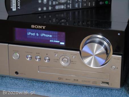 Wieża Sony HCD-MX750i pilot USB mp-3 CD RDS DAB AUX WiFi sprawna.  DOSTAWA