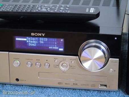 Wieża Sony HCD-MX750i pilot USB mp-3 CD RDS DAB AUX WiFi sprawna.  DOSTAWA