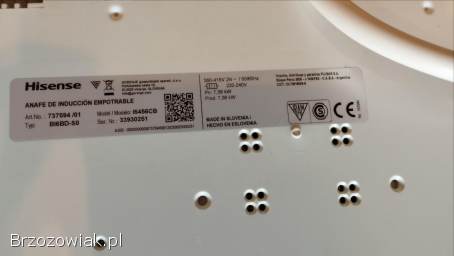 Sprzedam płytę indukcyjną Hisense