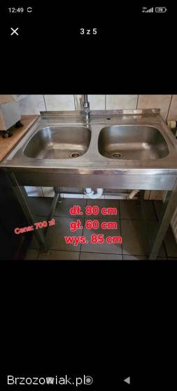 Na sprzedaż używane stoły ze stali nierdzewnej do gastronomii.