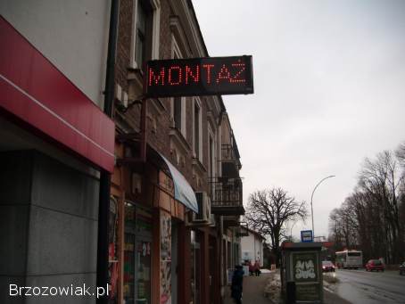 Reklama LED 2 stronna 120x50 cm