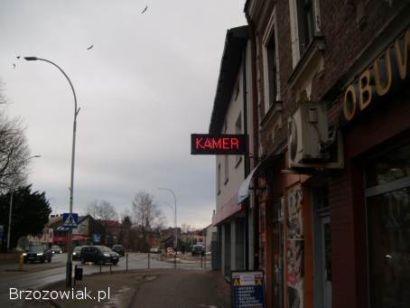 Reklama LED 2 stronna 120x50 cm